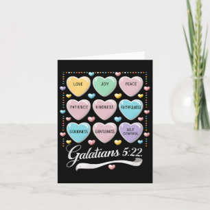 Bibel Christlicher Valentinstag Galater 5 22 Gespr Karte