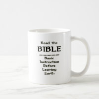 Bibel - grundlegende Anweisung, bevor Erde