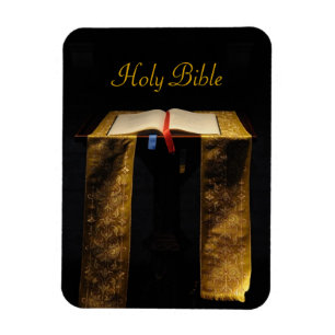 Bibel in der Kirche Magnet