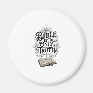 Bibel Ist Die Einzige Wahrheit Christliches T-Shir Magnet