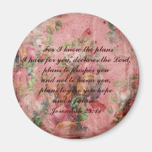 Bibel-Jeremias-29:11magnet Magnet