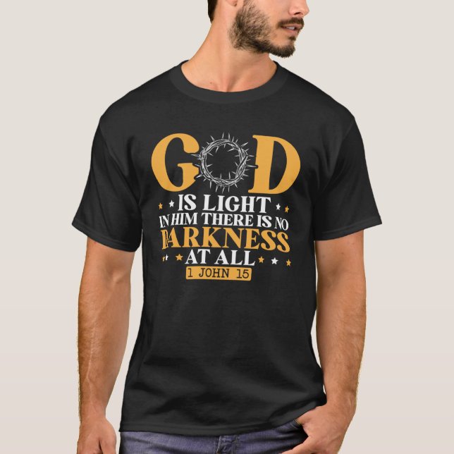 Bibel Jesus Christus Religiöser Pastor Christlich  T-Shirt (Vorderseite)