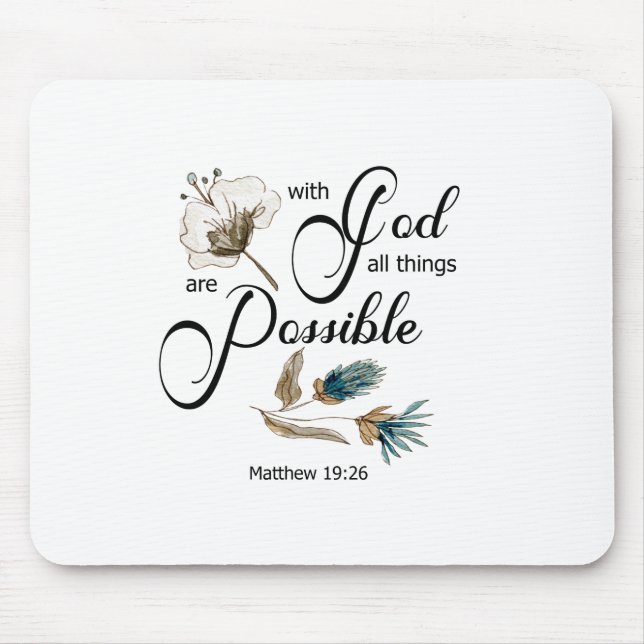 Bibel Mousepad (Vorne)