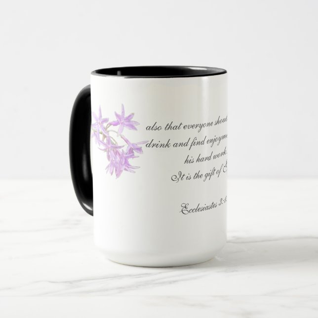 Bibel Nachrichten Tasse (Vorderseite Links)