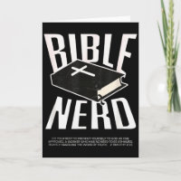 Bibel-Nerd Christliche Theologie Student Heiliger 