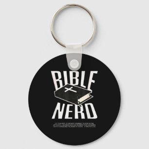 Bibel-Nerd Christliche Theologie Student Heiliger Schlüsselanhänger