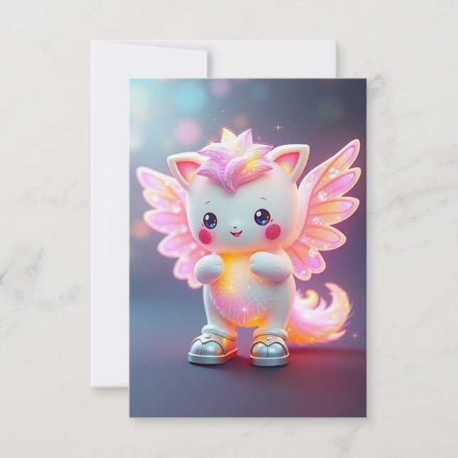 Bibel Pals #1 - Nini (kein Text) Dankeskarte (Vorderseite)