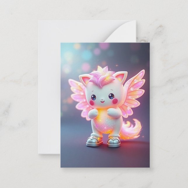 Bibel Pals #1 - Nini (kein Text) Mitteilungskarte (Vorderseite)