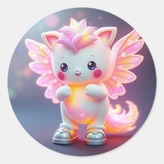 Bibel Pals #1 - Nini (kein Text) Runder Aufkleber