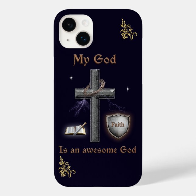 Bibel Schrift Case-Mate iPhone Hülle (Rückseite)