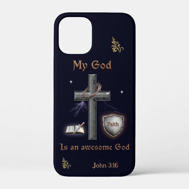 Bibel Schrift Case-Mate iPhone Hülle (Rückseite)