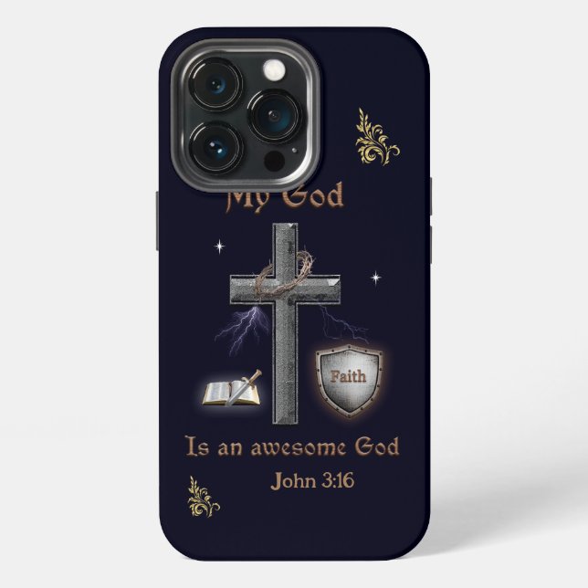 Bibel Schrift iPhone Hülle (Hinten)