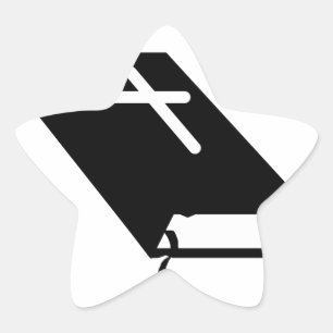 Bibel Stern-Aufkleber