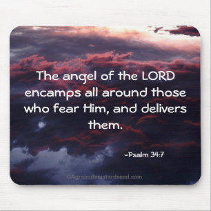 Bibel verrät Gottes Wort Mousepad