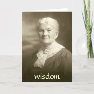 Bibel-Vers-Gruß-Karten-Klugheit Karte