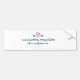 Bibel-Vers-Schrift Autoaufkleber