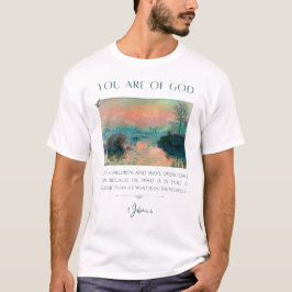 Bibel Verse 1John 4:4 T-Shirt