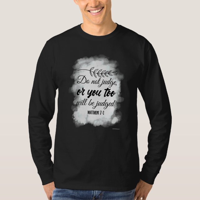 Bibel Verse Christliche Kirche Gott Jesus Religiös T-Shirt (Vorderseite)