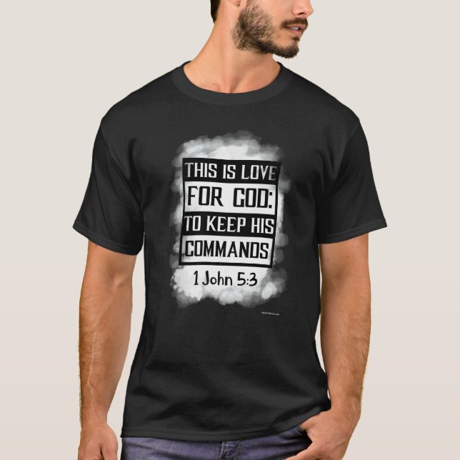 Bibel Verse Christliche Kirche Gott Jesus Religiös T-Shirt (Vorderseite)
