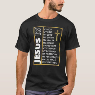 Bibel Verse Christliche religiöse Kirche Goth 4 T-Shirt