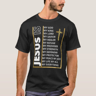 Bibel Verse Christliche religiöse Kirche Goth 4 T-Shirt