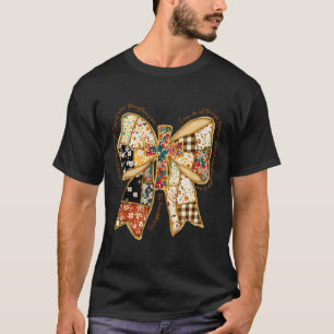 Bibel-Verse Coquette Christlich Jesus Schleife Pat T-Shirt