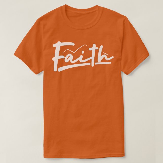 Bibel Verse Glaube Gott Premium T-Shirt (Design vorne)