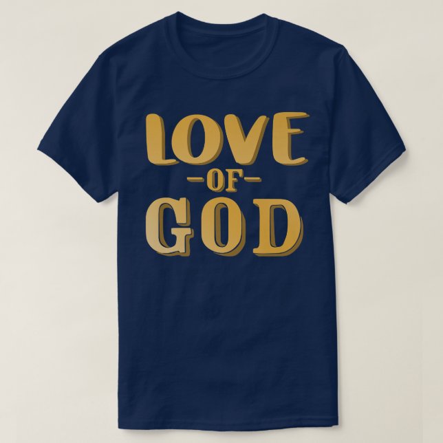 Bibel Verse Liebe Gottes Premium-T - Shirt (Design vorne)