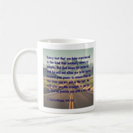 Bibel Verse Reflections 1 Korinthians 10 Verse 13 Kaffeetasse