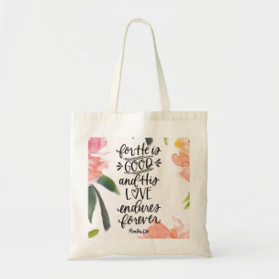 Bibel Verse Tasche - denn er ist gut