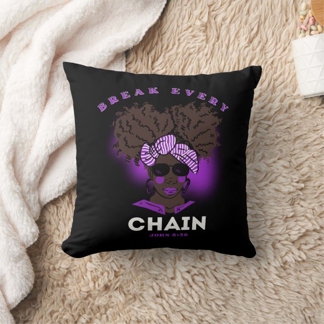 Bibel Verse Throw Kissen für schwarze Frauen (Decke)