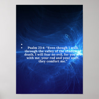 Bibel Versmotivation Poster
