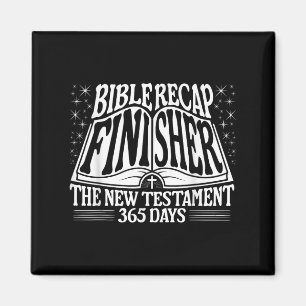 Bibel-Wiederholung Finisher 365 Tage Zitat Das Neu Magnet