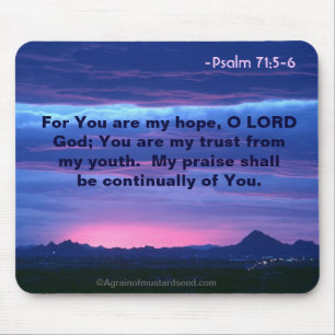 Bibel-Zitate Mousepad