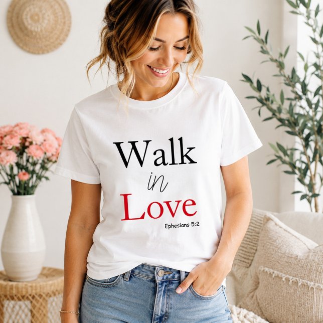 Bibelangebot in Liebe T-Shirt (Von Creator hochgeladen)