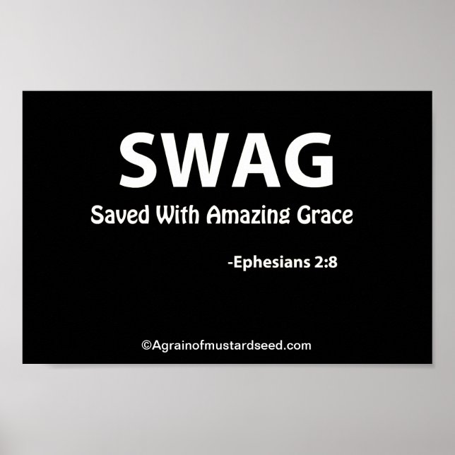 Bibelbibliotheken Poster (Vorne)