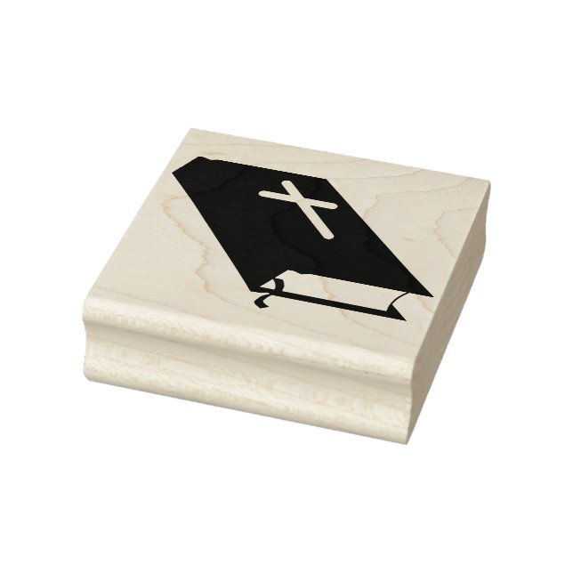 Bibelbuch Silhouette Briefmarke Gummistempel (Stempel)