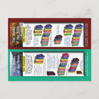 Bibelbücher Postkarte