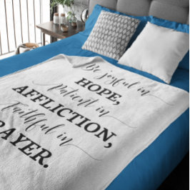 Bibeldecke Fleecedecke