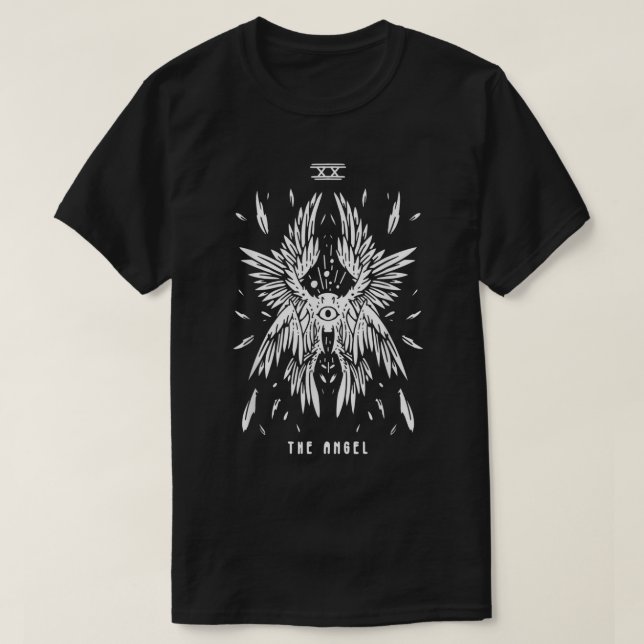 Bibelgenaue Engel, wie Engel aussehen T-Shirt (Design vorne)