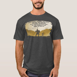 Bibelhelden David und Goliath in Not T-Shirt