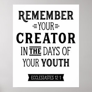 Bibelklassenplakat Poster