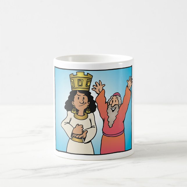 Bibelkönigin und Prophet Glaubensbekenntnisse Kaffeetasse (Von Creator hochgeladen)
