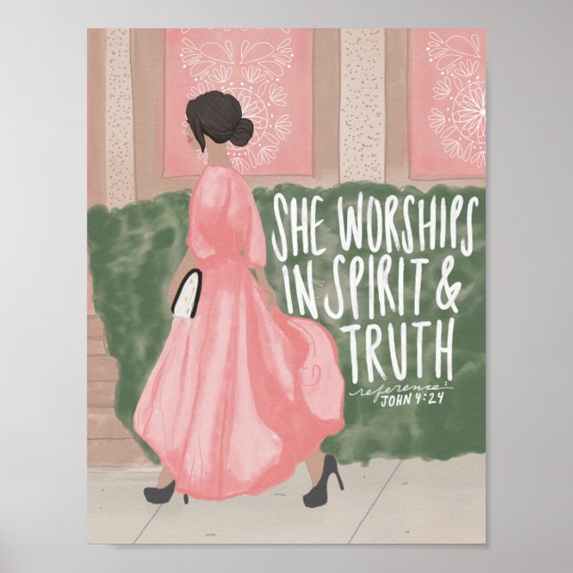 Bibelkunst Inspiration Poster