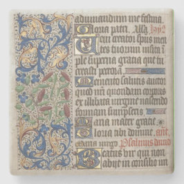 Bibelmanuskript-Kunst-Untersetzer Steinuntersetzer