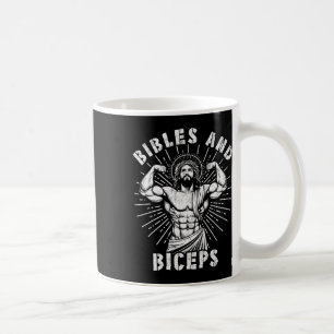 Bibeln und Biceps Funny Christlich Weisheitshebe W Kaffeetasse