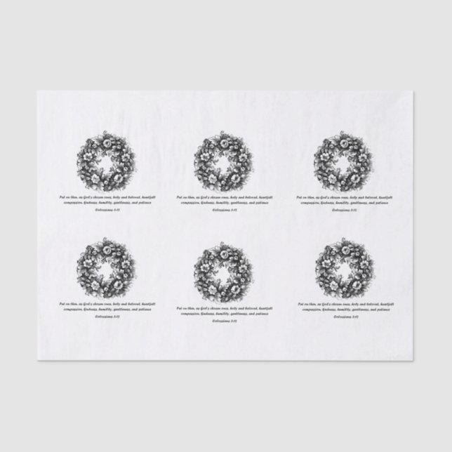 Bibelpapier Seidenpapier (Vorderseite)