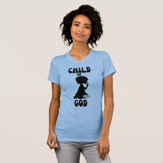Bibelpreis des Kindes Gottes für Frauen T-Shirt (Vorne ganz)