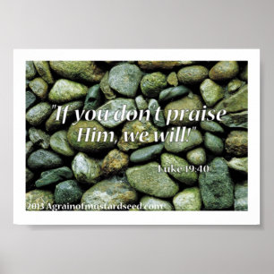 Bibelschrift Gebete Poster