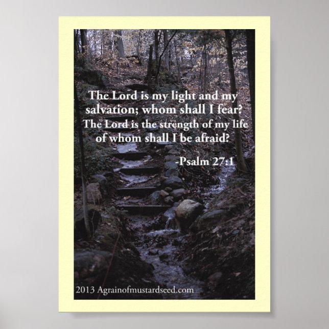 Bibelschrift Gebete Poster (Vorne)